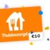 Gratis €10 giftcard van Thuisbezorgd