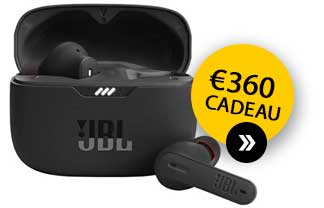 Gratis JBL 235NC + €360 cashback op energie