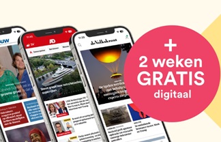 Gratis 2 weken de krant digitaal na nieuwsbriefinschrijving