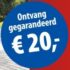 Gratis €20 en kans op €25.000