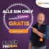 Gratis 6 maanden sim only