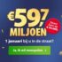 Op 1 januari valt de PostcodeKanjer van €59,7 miljoen!